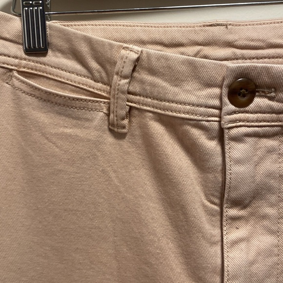 Dusty rose GAP wide leg high rise pants/coloured jeans. - Picture 3 of 3